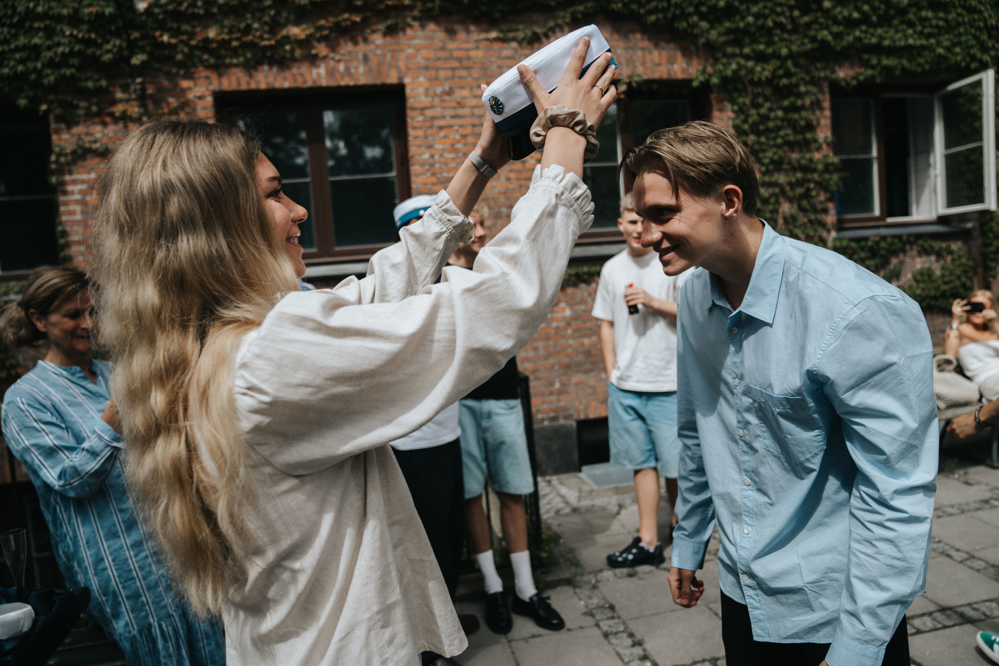 Elev for givet studenterhue på