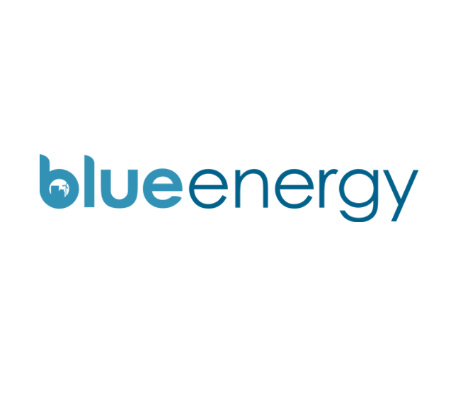 Firmaet Blue energy's logo