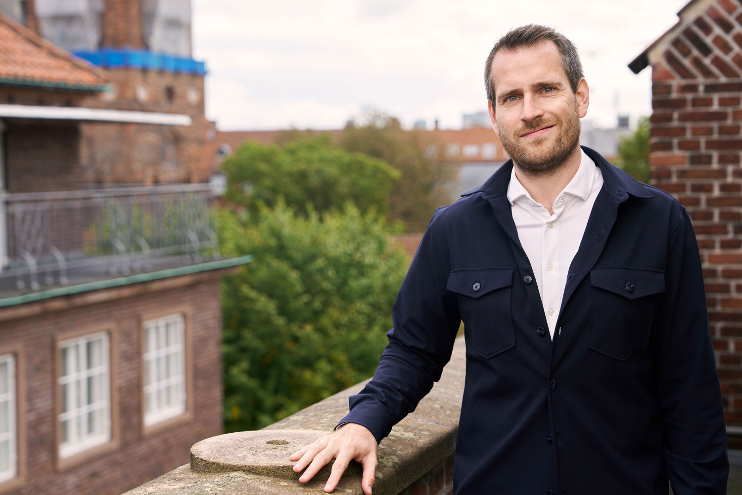 Portræt af Vicerektor på Innovationsgymnasiet Kim Jacobsen