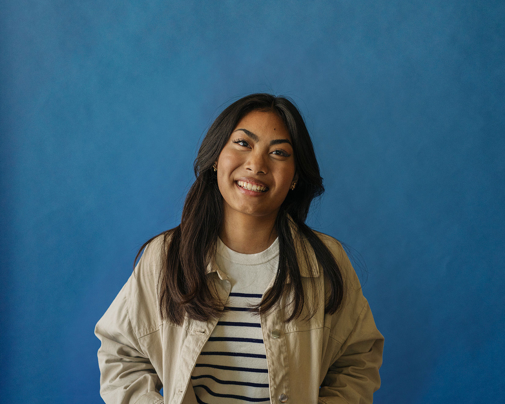 Portræt af elev fra Det Internationale Gymnasium