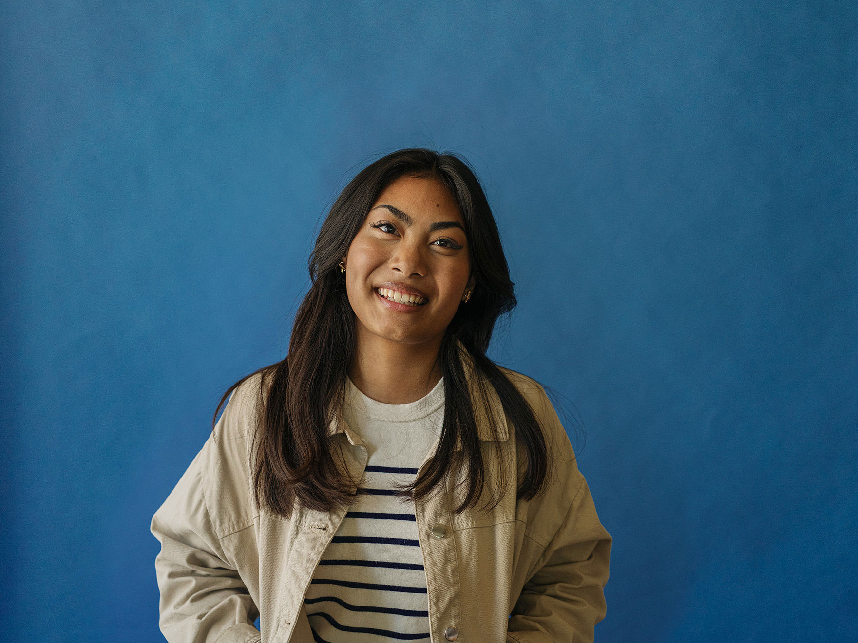 Portræt af elev fra Det Internationale Gymnasium