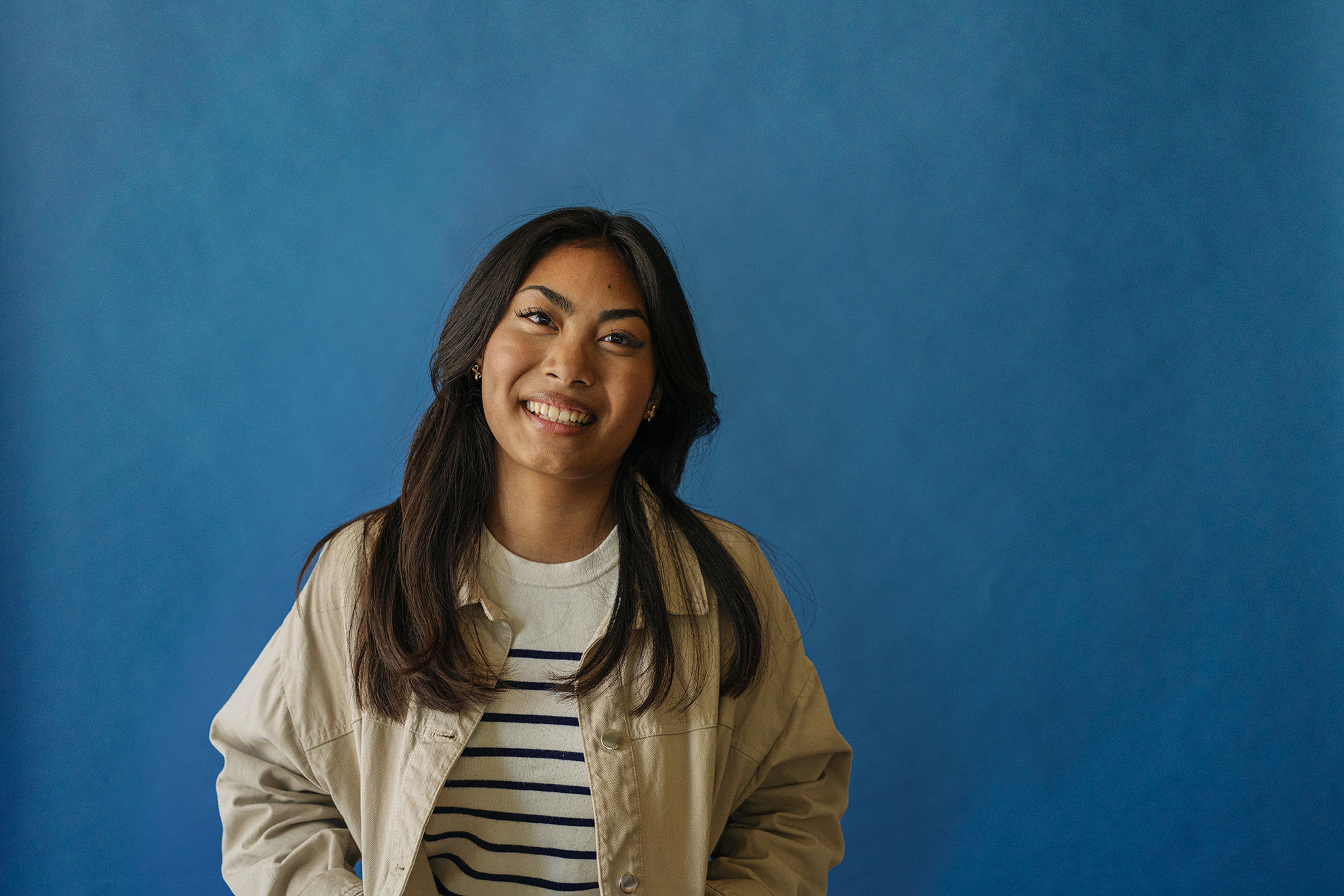 Portræt af elev fra Det Internationale Gymnasium