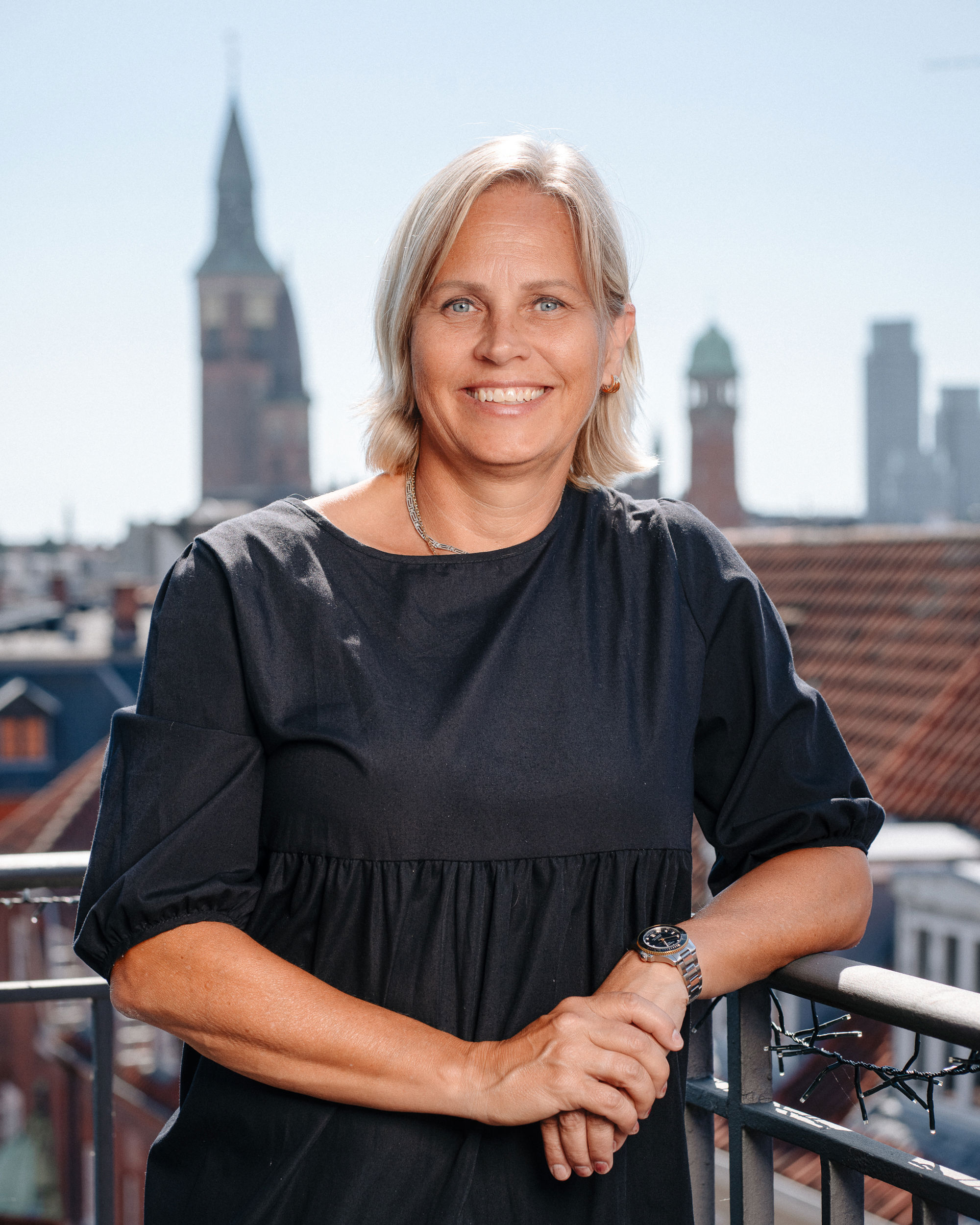 Portræt af Direktør for Forretningsudvikling og Presseansvarlig Gitte Vestergaard