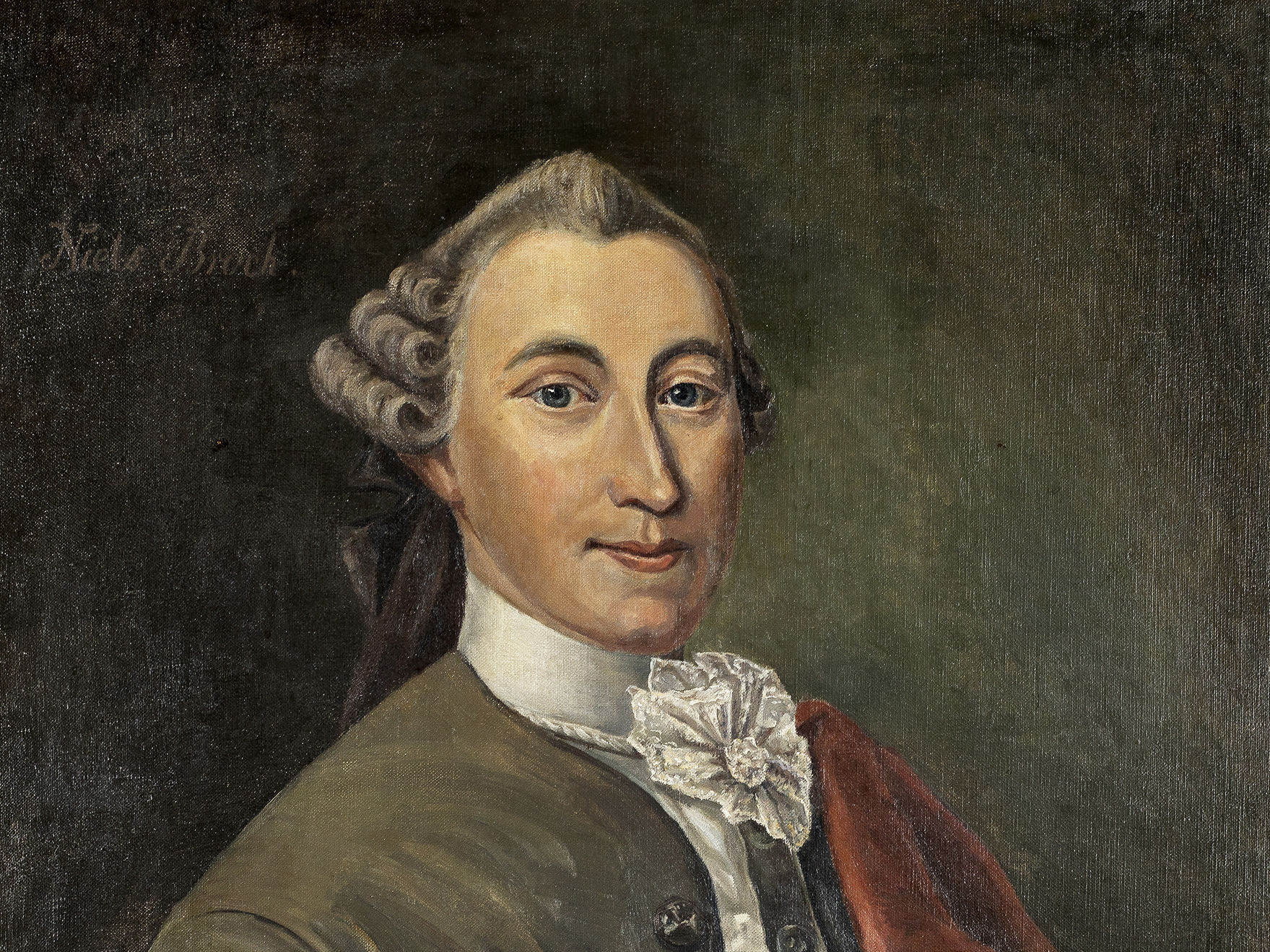 Portrætmaleri af Niels Brock