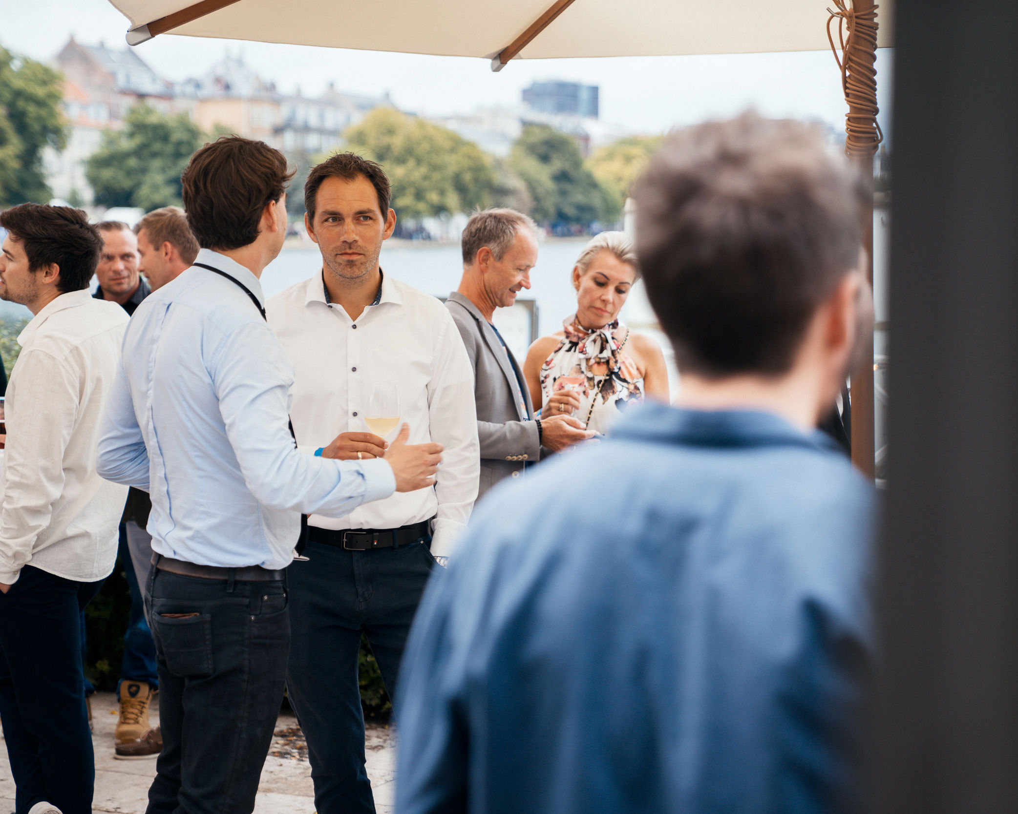 Sponsorfest på Søpavillonen til Jesper Buchs Iværksætterakademi