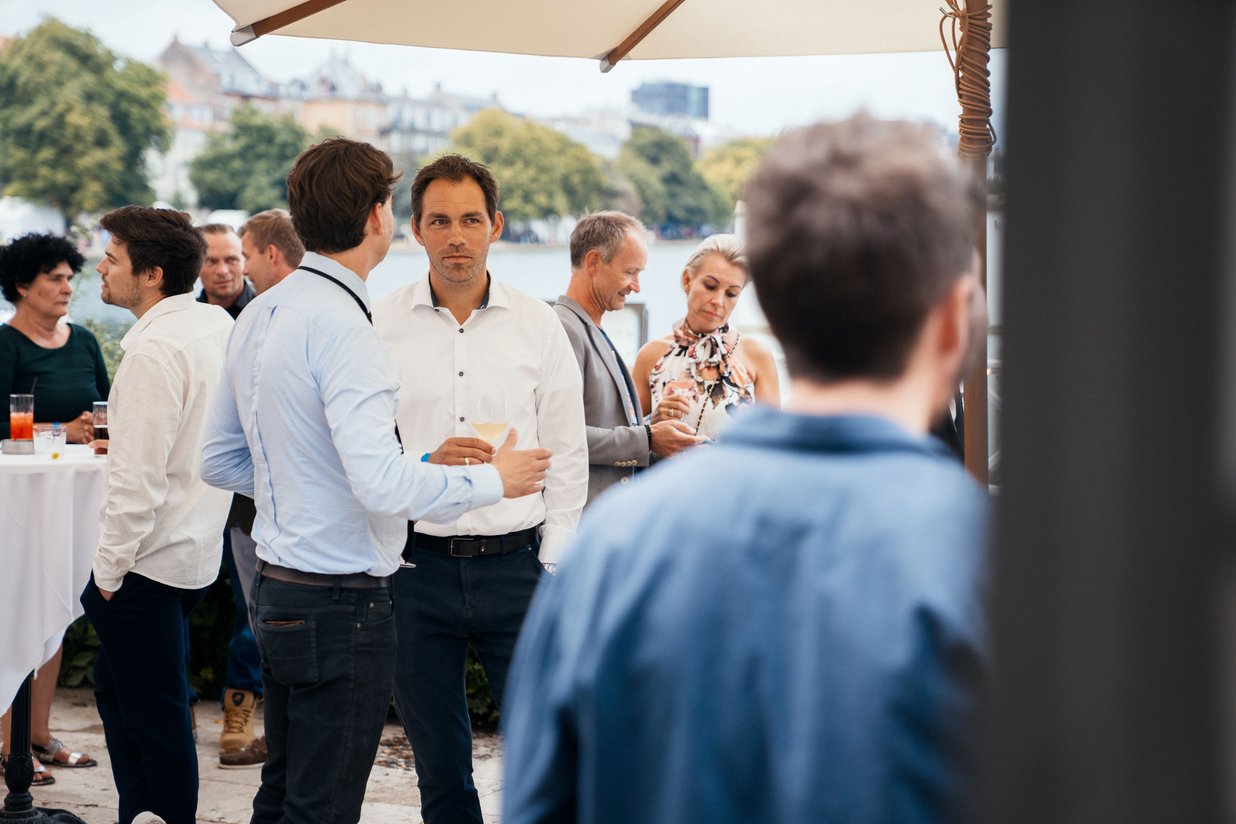 Sponsorfest på Søpavillonen til Jesper Buchs Iværksætterakademi