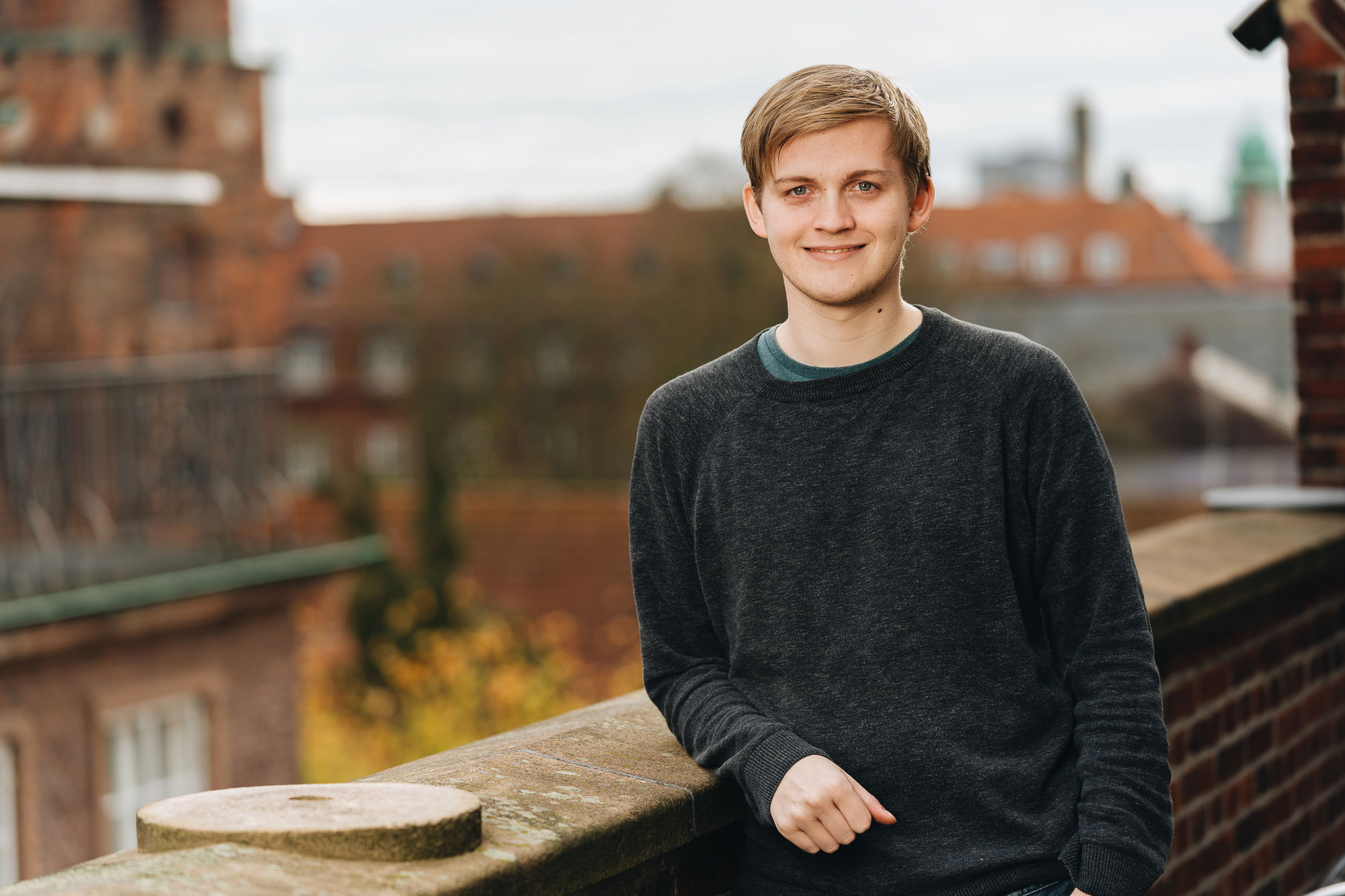 Portræt af medarbejder Nicholas Johnston