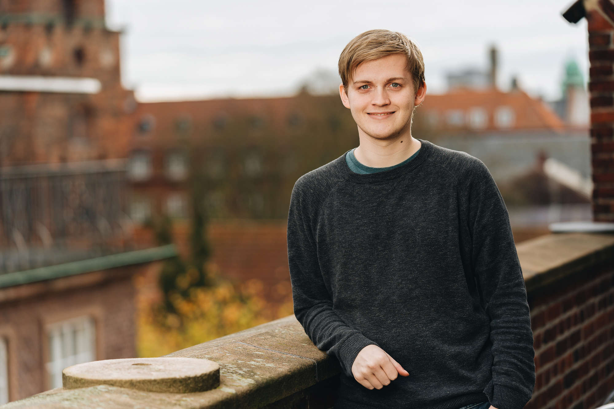 Portræt af medarbejder Nicholas Johnston