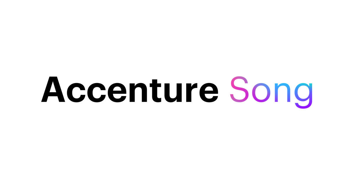 Firmaet Accenture Song's logo