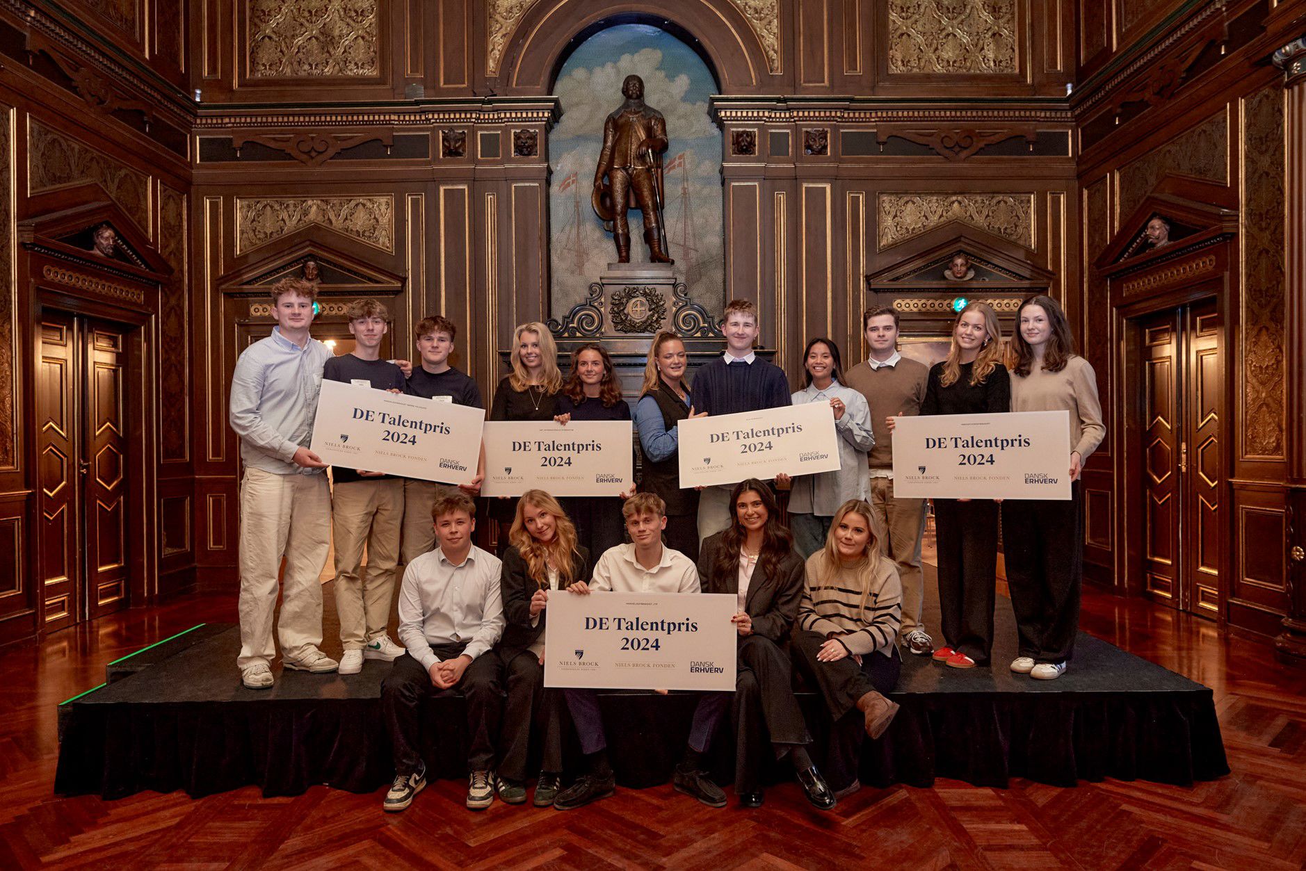 Elever med DE talentpris på Børsen